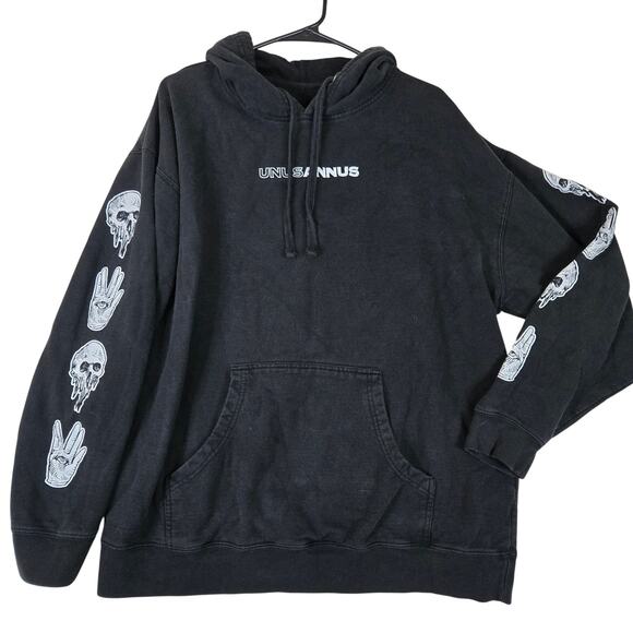 Unus Annus Goddess Annus Hoodie Pullover Memento Mori 2020 Mens 2XL 0849 - Picture 1 of 10